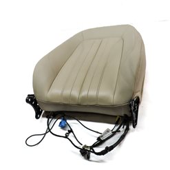 18 AUDI Q5 FY 80A FRONT LEFT DRIVER UPPER HEATED MEMORY SEAT BACK CUSHION(BEIGE)