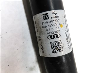 Thumbnail 8: 2018 AUDI Q5 (FY 80A) AWD REAR LEFT/RIGHT STANDARD SHOCK STRUT SET/2