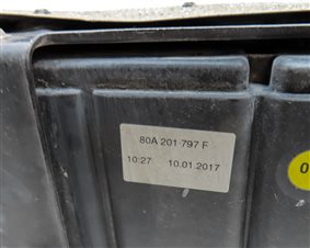 Thumbnail 6: 2018-2023 AUDI Q5 SQ5 (FY 80A) FUEL EVAP VAPOR EMISSIONS CHARCOAL CANISTER