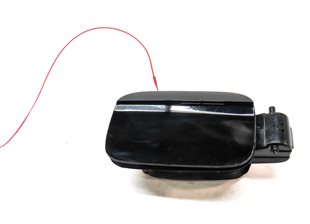 Thumbnail 2: 18-23 AUDI Q5 SQ5 (FY 80A) FUEL TANK DOOR LID COVER TRIM w/HOUSING (BLACK)