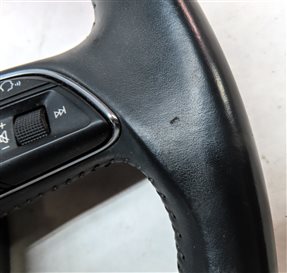 Thumbnail 6: 18-20 AUDI Q5 SQ5 FY 80A DRIVER 3-SPOKE HEATED STEERING WHEEL w/PADDLES(BLACK)