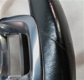 Thumbnail 7: 18-20 AUDI Q5 SQ5 FY 80A DRIVER 3-SPOKE HEATED STEERING WHEEL w/PADDLES(BLACK)