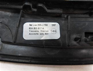 Thumbnail 6: 2018 AUDI Q5 (FY 80A) REAR LEFT FENDER WHEEL WELL ARCH TRIM (BLACK)