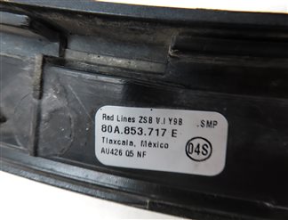 Thumbnail 6: 2018 AUDI Q5 (FY 80A) FRONT LEFT DRIVER FENDER WHEEL WELL ARCH TRIM (BLACK)