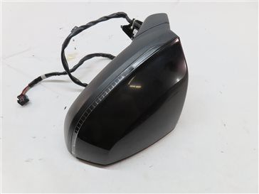 Thumbnail 6: 18-24 Q5 19-21 SQ5 LEFT DRIVER PFOLD HEAT MEMORY AUTODIM DOOR MIRROR (BLACK)