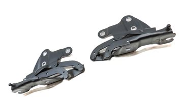 Thumbnail 3: 2013-2015 BMW X1 (E84) FRONT LEFT & RIGHT HOOD HINGE SET 2 (BLACK)