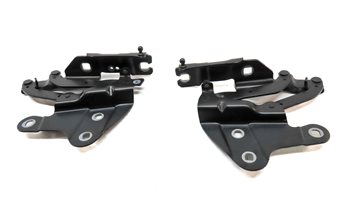Thumbnail 4: 2013-2015 BMW X1 (E84) FRONT LEFT & RIGHT HOOD HINGE SET 2 (BLACK)