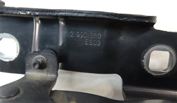 Thumbnail 7: 2013-2015 BMW X1 (E84) FRONT LEFT & RIGHT HOOD HINGE SET 2 (BLACK)