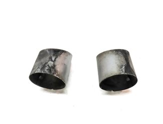 Thumbnail 4: 2013-2015 BMW X1 (E84) 2.0L LEFT & RIGHT REAR MUFFLER PIPE EXHAUST TIP SET-2