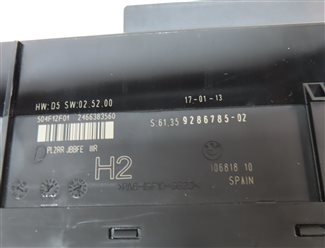 Thumbnail 4: 12-15 BMW 335 X1 (E84 E90 E92 E93) PRIMARY BODY CONTROL MODULE COMPUTER (BCM)