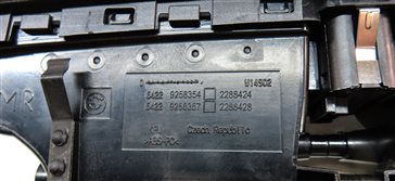 Thumbnail 7: 2013 BMW X1 (E84) FRONT CENTER DASH HEAT AIR AC HVAC VENT (BLACK)