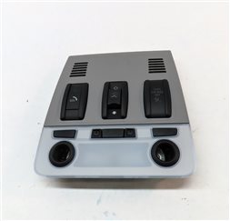 Thumbnail 2: 2013 BMW X1 (E84) FRONT OVERHEAD DOME LIGHT LAMP w/SWITCHES (GRAY)
