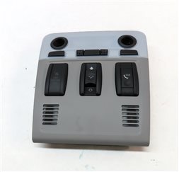 Thumbnail 4: 2013 BMW X1 (E84) FRONT OVERHEAD DOME LIGHT LAMP w/SWITCHES (GRAY)