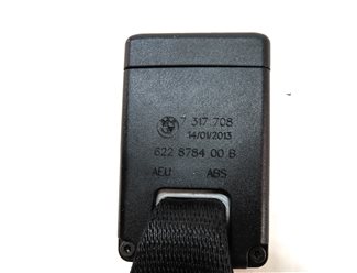 Thumbnail 7: 13 BMW X1 E84 REAR LEFT/CENTER/RIGHT SEAT SEATBELT BUCKLE RECEIVER SET/3 (BLACK)