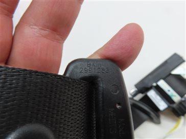 Thumbnail 8: 2012-2015 BMW X1 (E84) LEFT FRONT DRIVER SEATBELT BUCKLE RETRACTOR (BLACK)