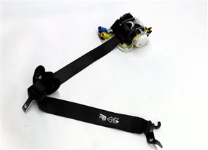 Thumbnail 3: 2012-2015 BMW X1 (E84) RIGHT FRONT PASSENGER SEATBELT BUCKLE RETRACTOR (BLACK)