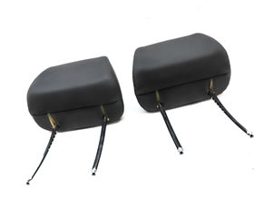 Thumbnail 3: 13-15 BMW X1 (E84) FRONT LEFT DRIVER & RIGHT PASSENGER SEAT HEADREST SET (BLACK)