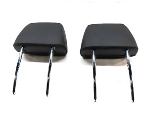 Thumbnail 6: 13-15 BMW X1 (E84) FRONT LEFT DRIVER & RIGHT PASSENGER SEAT HEADREST SET (BLACK)