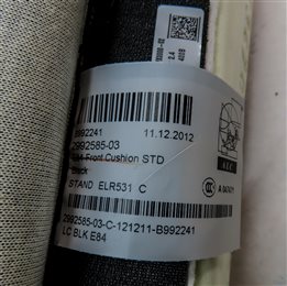 Thumbnail 7: 2013 BMW X1 (E84) FRONT RIGHT PASSENGER LOWER HEATED MEMORY SEAT CUSHION (BLACK)