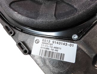 Thumbnail 10: 2013 BMW X1 (E84) RADIO STEREO SOUND SYSTEM SPEAKER SET/9