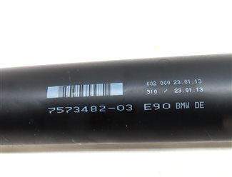 Thumbnail 5: 2007-2015 BMW X1 28iX 328Xi (E84 E90) AWD REAR DIFFERENTIAL DRIVE LINE SHAFT