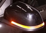 Thumbnail 2: 2013-2015 BMW X1 (E84) LEFT DRIVER P-FOLD AUTODIM MEMORY DOOR MIRROR (BLACK)