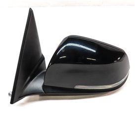 Thumbnail 6: 2013-2015 BMW X1 (E84) LEFT DRIVER P-FOLD AUTODIM MEMORY DOOR MIRROR (BLACK)