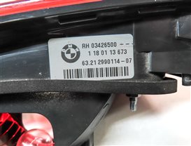 Thumbnail 6: 2012-2015 BMW X1 (E84) RIGHT PASSENGER REAR TRUNK INNER TAILLIGHT LIGHT LAMP