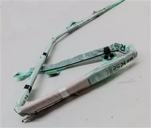 Thumbnail 3: 16-18 AUDI A3 E-TRON (8V) RIGHT PASSENGER ROOF CURTAIN AIRBAG AIR BAG