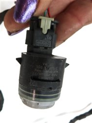 Thumbnail 4: 2016 AUDI A3 E-TRON (8V) FRONT PARK ASSIST PDC SENSOR SET/4 w/HARNESS(WHITE)