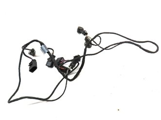 Thumbnail 3: 2016 AUDI A3 E-TRON (8V) FRONT PARK ASSIST PDC SENSOR SET/4 w/HARNESS (WHITE)