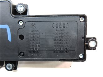 Thumbnail 9: 2016 AUDI A3 E-TRON (8V) FRONT LEFT DRIVER SEAT POSITION ADJUST SWITCH w/LUMBAR