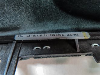 Thumbnail 6: 2016 AUDI A3 E-TRON (8V) AUTO AUTOMATIC TRANSMISSION SHIFT KNOB w/BOOT