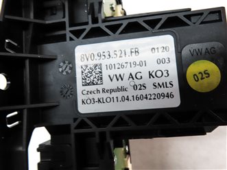 Thumbnail 6: 2016-2018 AUDI A3 E-TRON (8VF) BLINKER WIPER CRUISE COLUMN COMBINATION SWITCH