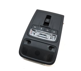 2016 AUDI A3 E-TRON (8V) FRONT OVERHEAD DOME LIGHT LAMP w/SWITCHES (BLACK)