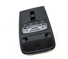 Thumbnail 3: 2016 AUDI A3 E-TRON (8V) FRONT OVERHEAD DOME LIGHT LAMP w/SWITCHES (BLACK)