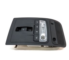 Thumbnail 4: 2016 AUDI A3 E-TRON (8V) FRONT OVERHEAD DOME LIGHT LAMP w/SWITCHES (BLACK)
