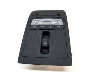Thumbnail 5: 2016 AUDI A3 E-TRON (8V) FRONT OVERHEAD DOME LIGHT LAMP w/SWITCHES (BLACK)