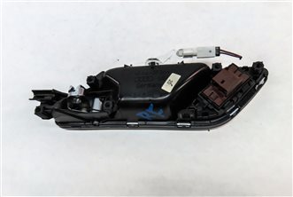 Thumbnail 5: 15-20 AUDI A3 S3 (8V) REAR RIGHT INTERIOR DOOR HANDLE w/ LOCK SWITCH BUTTON