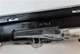 Thumbnail 6: 15-20 AUDI A3 S3 (8V) REAR RIGHT INTERIOR DOOR HANDLE w/ LOCK SWITCH BUTTON