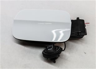 Thumbnail 4: 2016-2018 AUDI A3 (8V) FUEL TANK FILL DOOR LID COVER w/ HOUSING (WHITE)