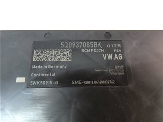 Thumbnail 10: 16-18 AUDI A3 E-TRON HYBRID (8V) SPEEDOMETER ECM BCM BODY ENGINE MODULE KEY SET