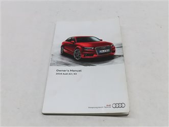 Thumbnail 12: 2016 AUDI A3 E-TRON (8V) OWNERS MANUAL BOOKLET SET/11 w/CASE