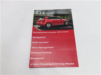 Thumbnail 5: 2016 AUDI A3 E-TRON (8V) OWNERS MANUAL BOOKLET SET/11 w/CASE