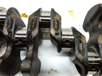 Thumbnail 8: 2016 AUDI A3 E-TRON (8V) 1.4L HYBRID (CXUA) ENGINE MOTOR CRANK SHAFT CRANKSHAFT