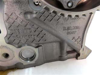 Thumbnail 16: 2016-2018 AUDI A3 (8V) 1.4L (CXUA) ENGINE CYLINDER HEAD ASSEMBLY