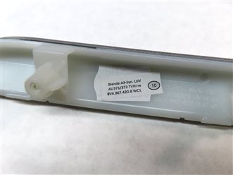 Thumbnail 13: 2016 AUDI A3 E-TRON (8V) INTERIOR DASH FRONT/REAR DOOR TRIM SET/7 (SILVER)