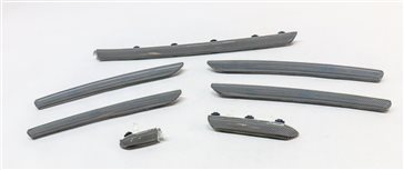 Thumbnail 2: 2016 AUDI A3 E-TRON (8V) INTERIOR DASH FRONT/REAR DOOR TRIM SET/7 (SILVER)