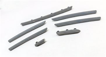 Thumbnail 3: 2016 AUDI A3 E-TRON (8V) INTERIOR DASH FRONT/REAR DOOR TRIM SET/7 (SILVER)