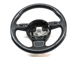 Thumbnail 2: 2015-2016 AUDI A3 (8V) LEFT DRIVER 3-SPOKE STEERING WHEEL (BLACK)